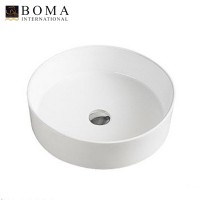 Fashion Cupc White Ceramic Washbasin Water Vessel Basin