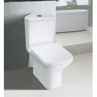 Ceramic New Design Toilet With Corner Water Tank HTT-CIS06A